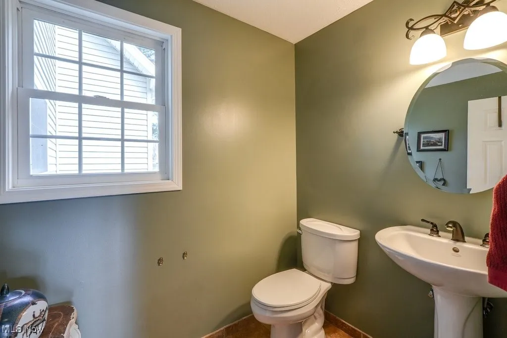 Half bath, main level