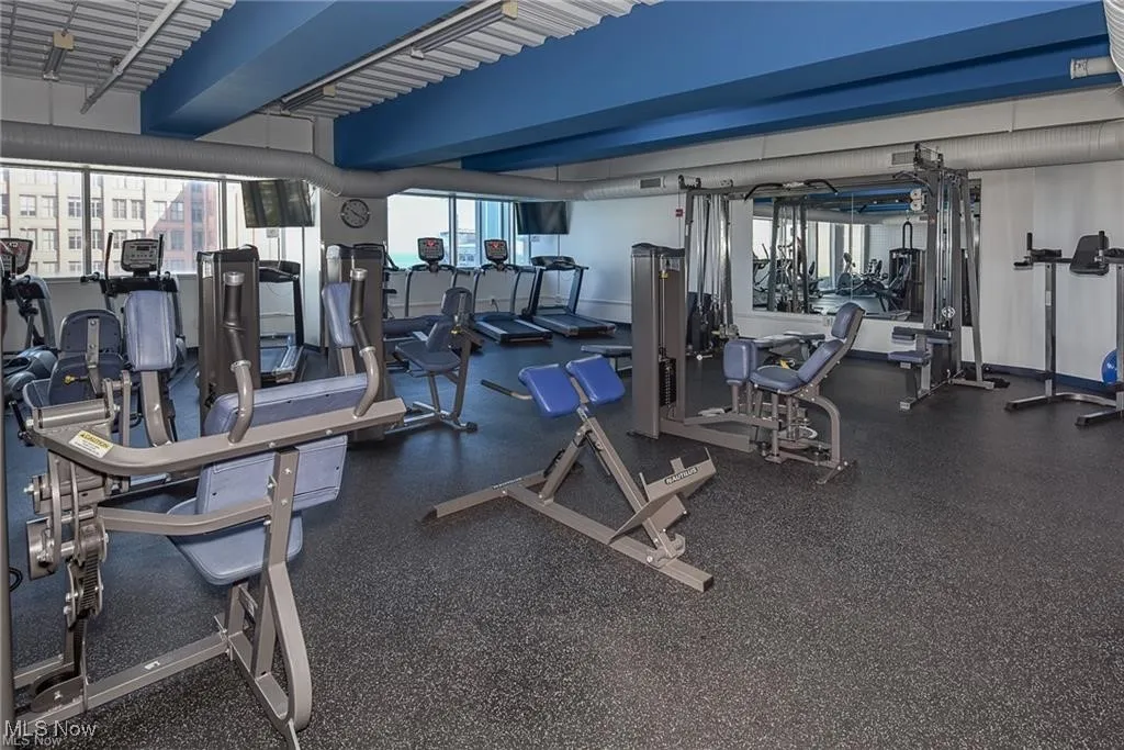 View of gym