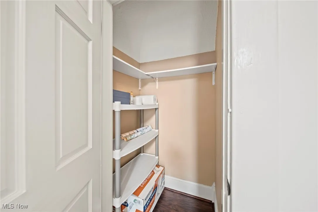 View of closet