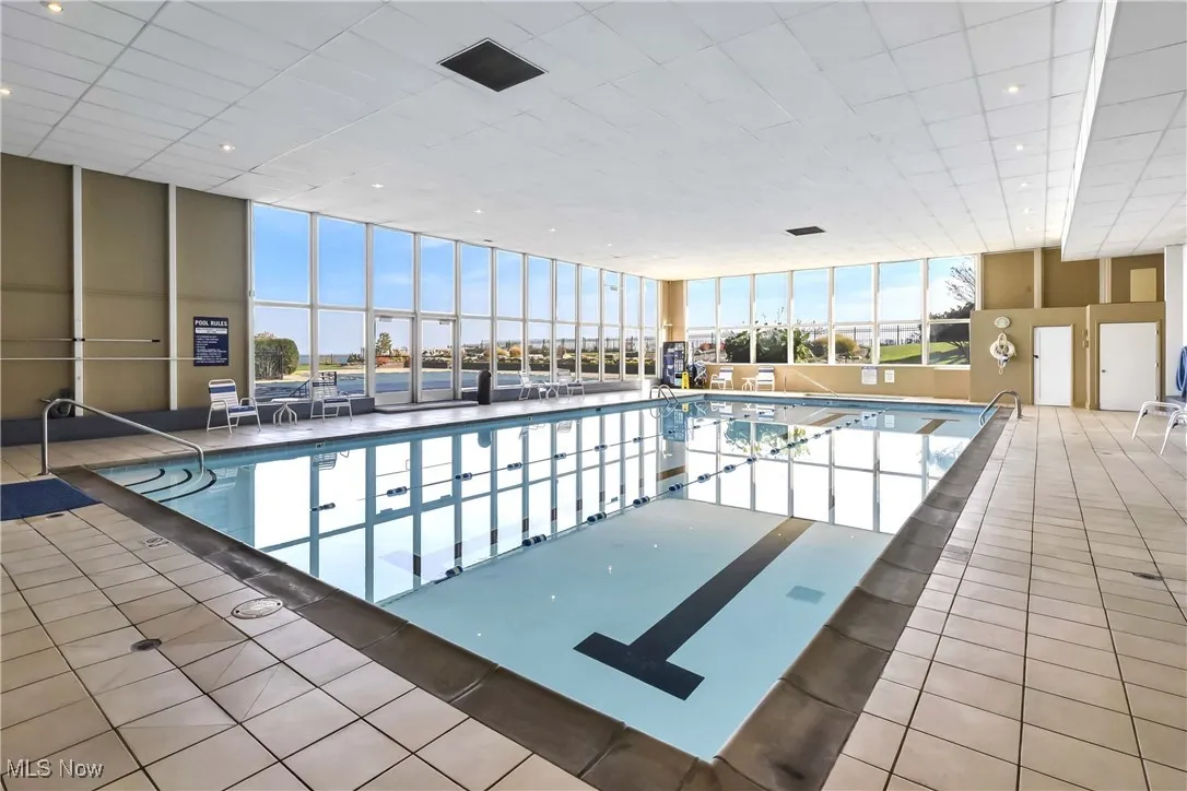 View of pool