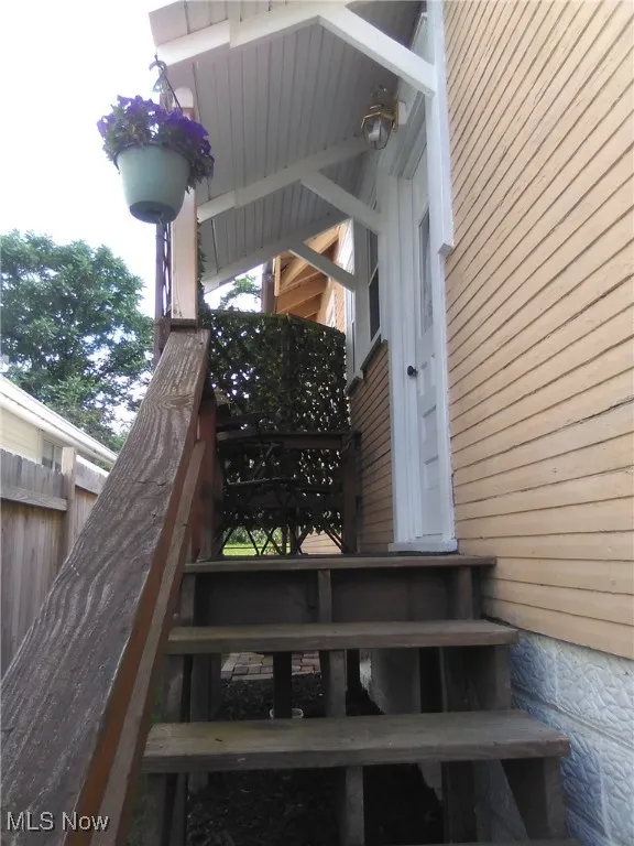 View of staircase