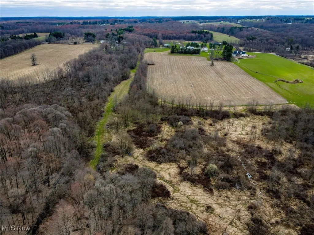Bird's eye view featuring a rural view