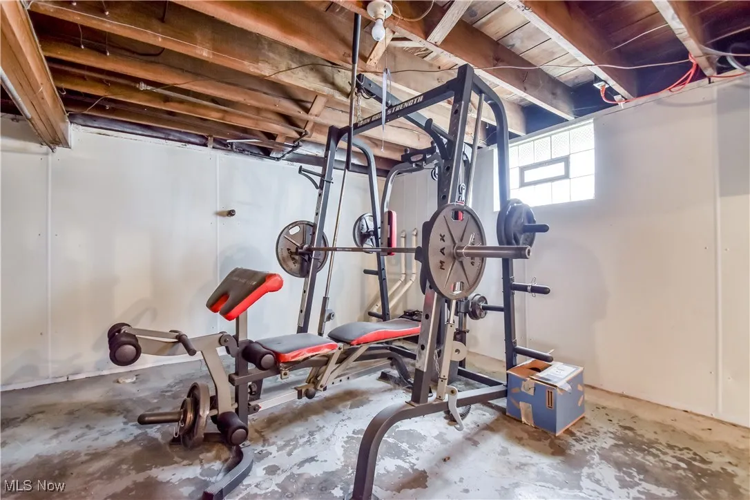 View of workout room