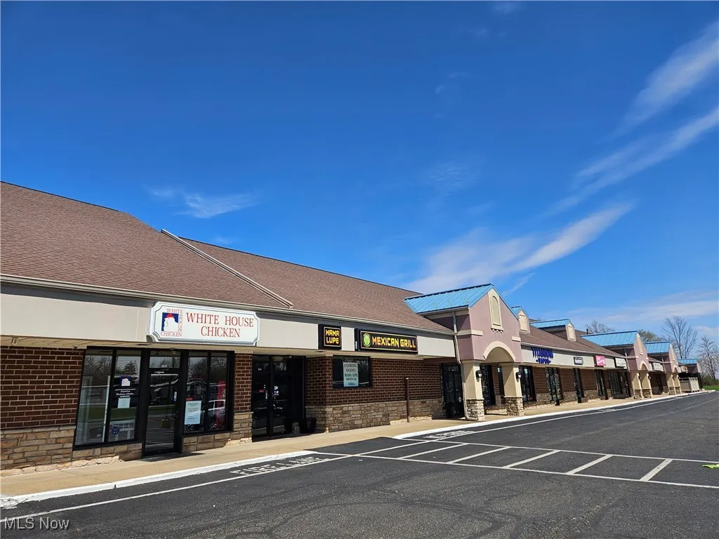 Strip center side view