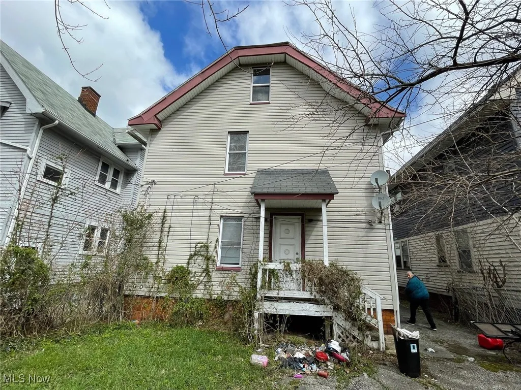 View of the back of the house