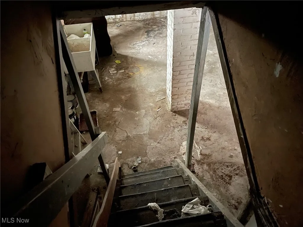 Basement stairs