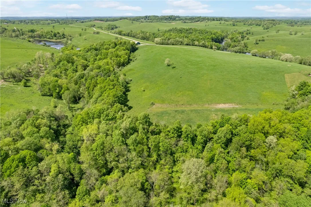 Bird's eye view featuring a rural view