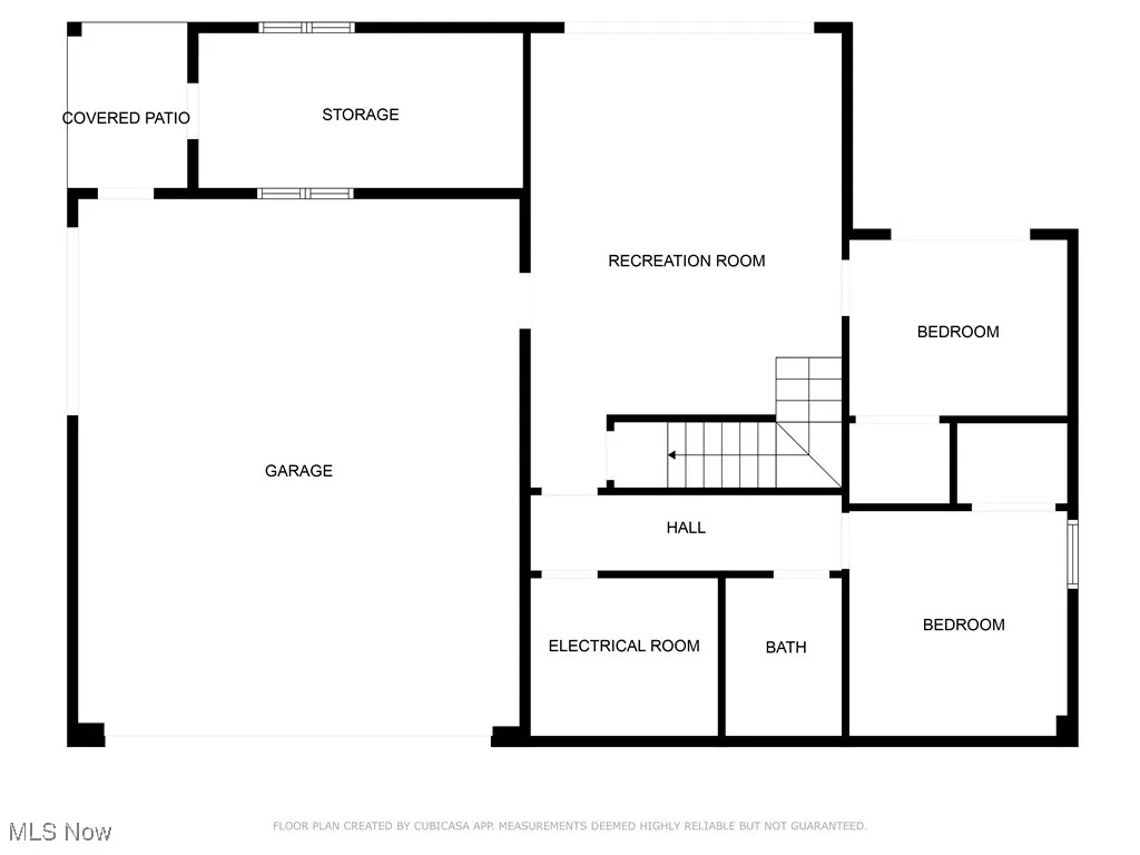 Walk Out Lower Level Floor Plan