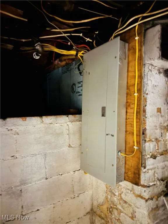 Utilities featuring electric panel