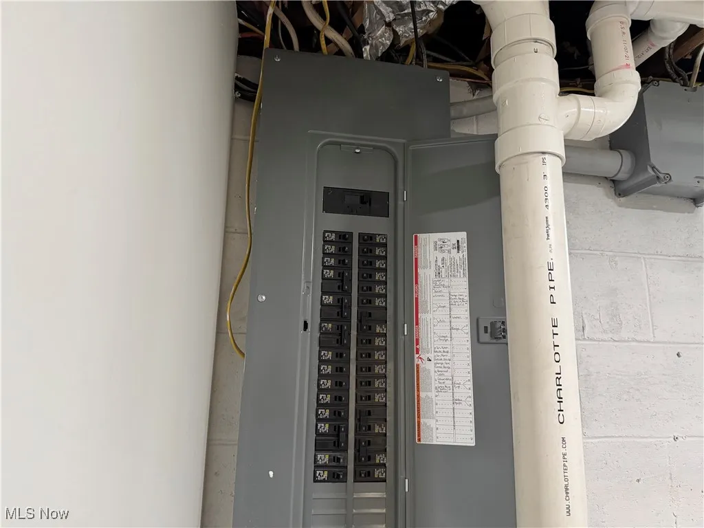 Utilities with electric panel
