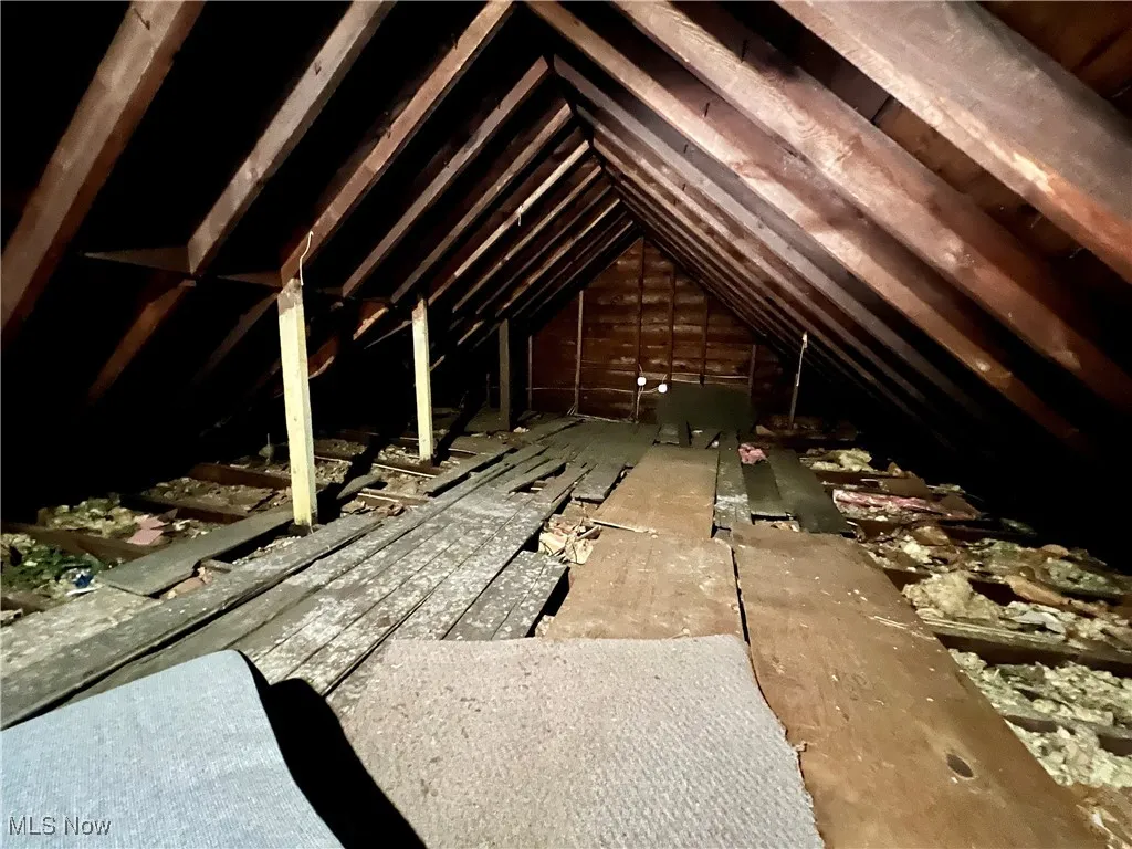 View of attic