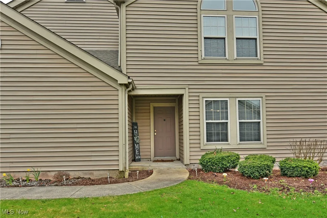 View of exterior entry