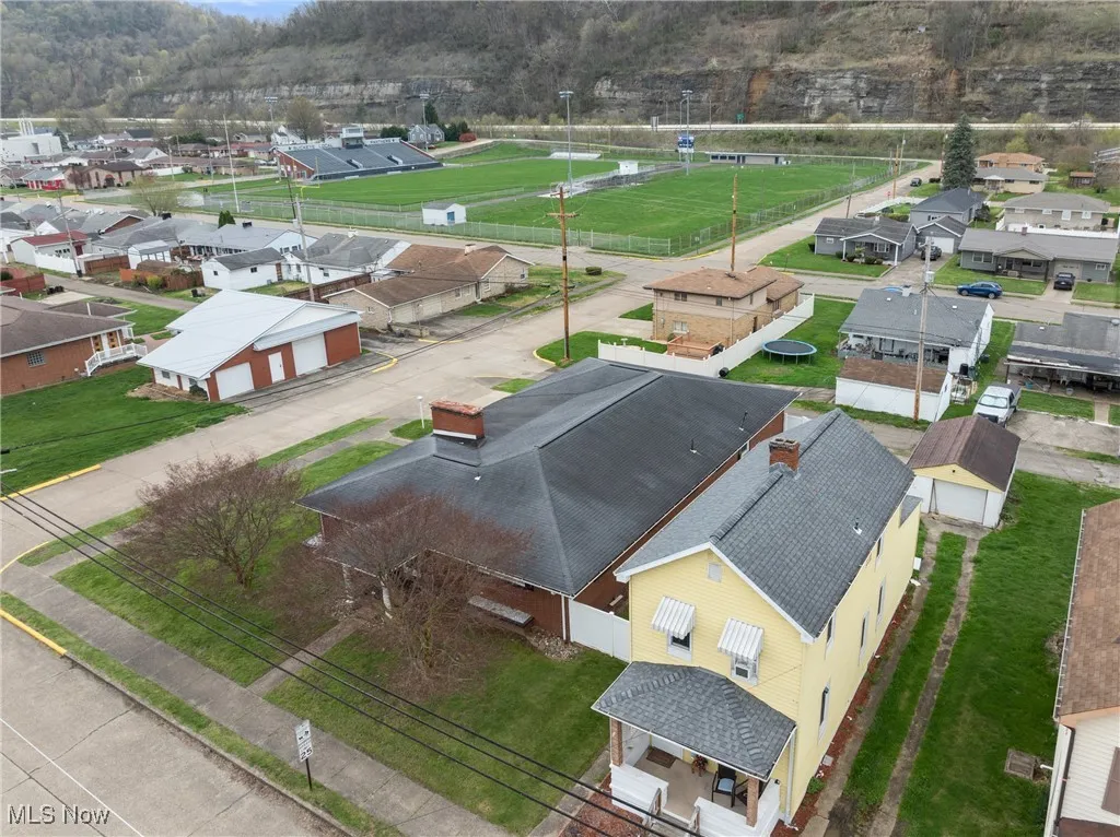 Drone / aerial view featuring a residential view