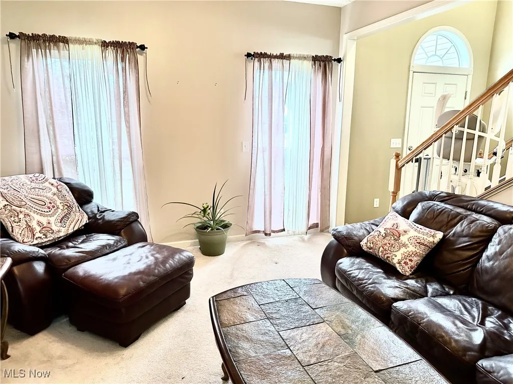 Dining room currently used as a den