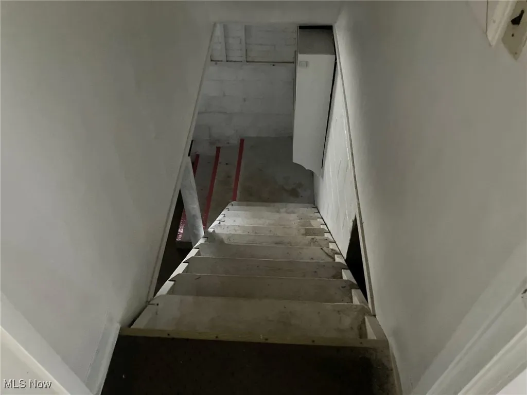 View of stairway