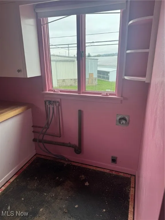 Laundry area off of Kitchen