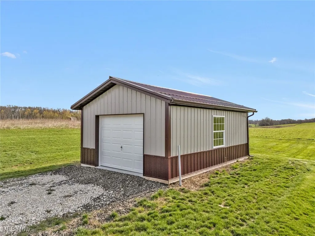 Separate detached garage