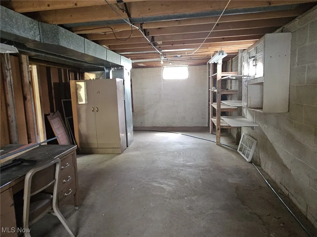 Utility and storage area