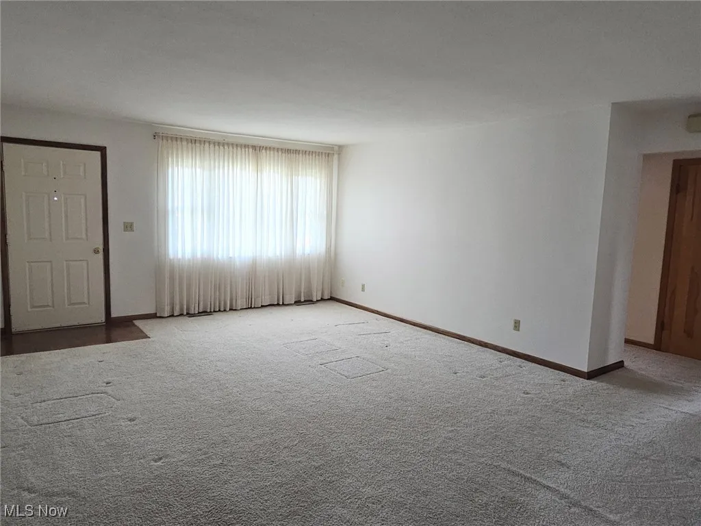 View into family room