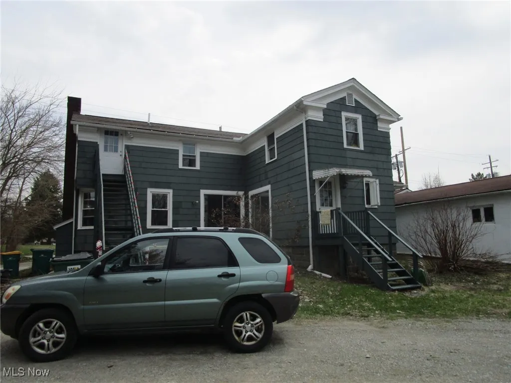 Front View of Duplex