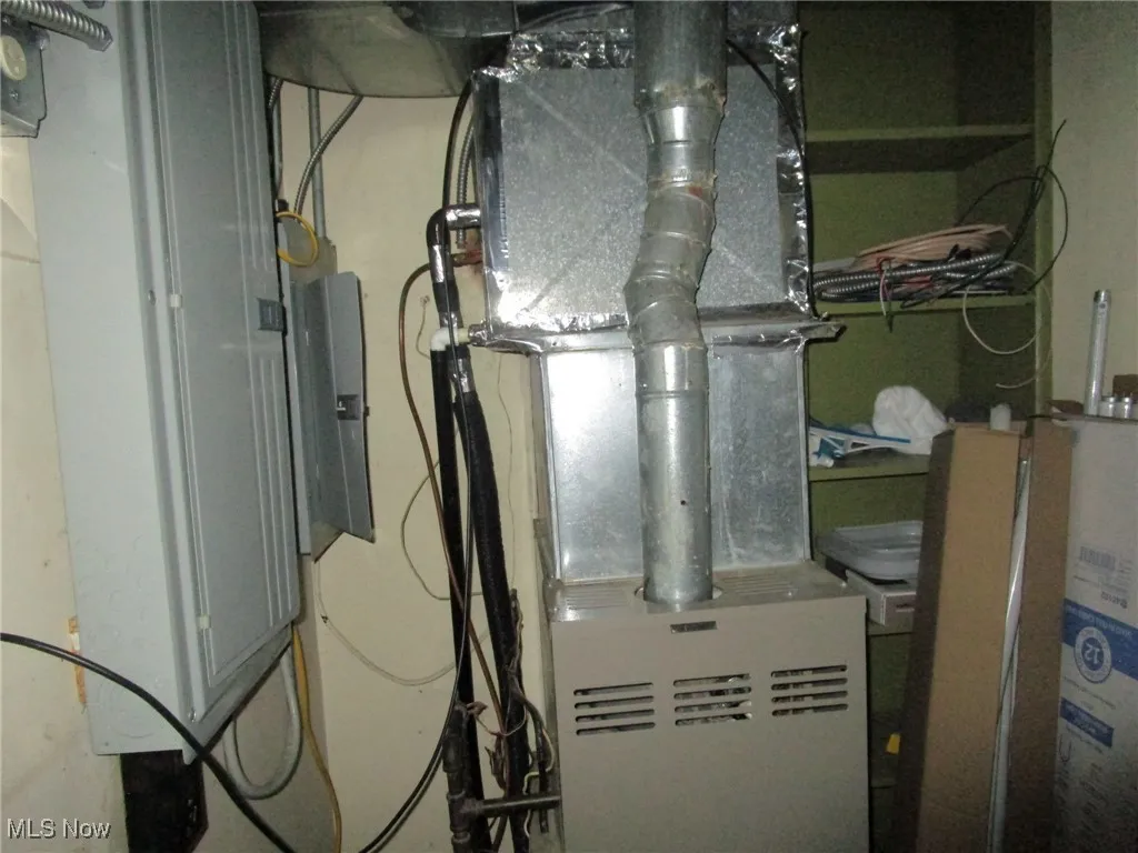 Mechanicals room of commercial building