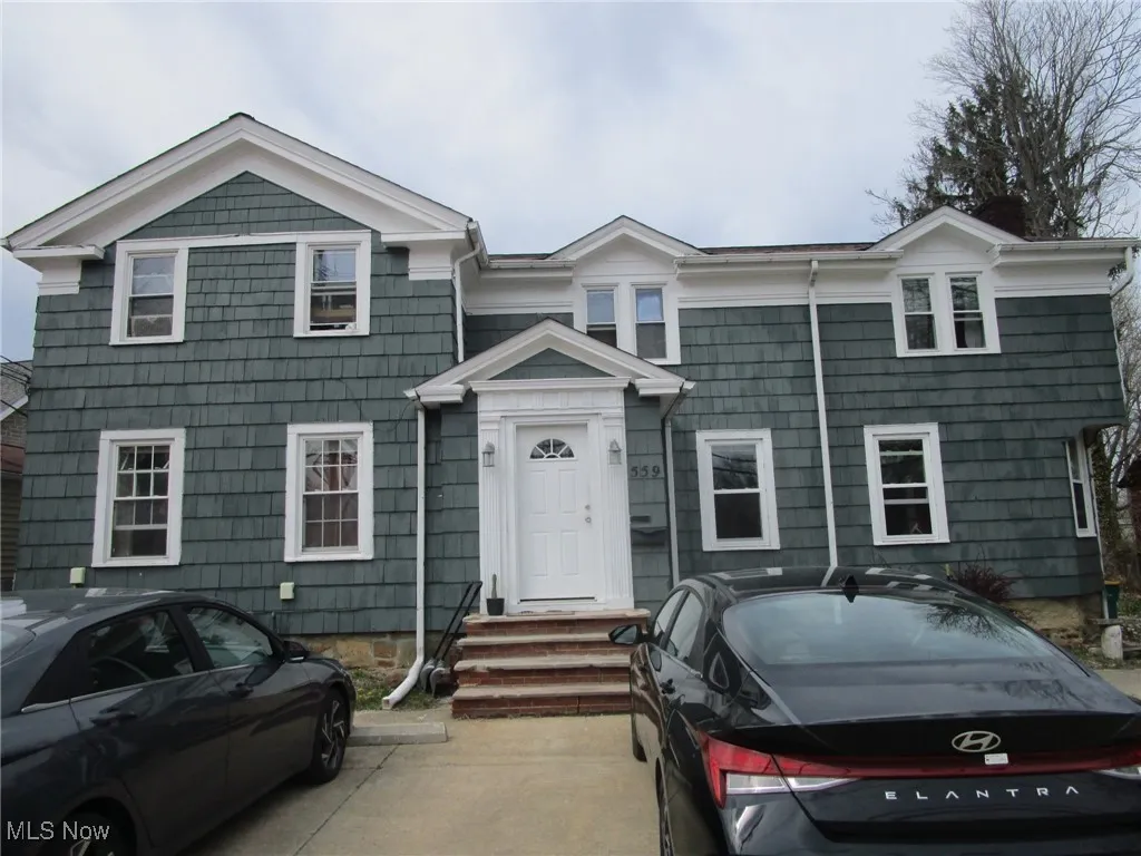 Front view of 2760 sf duplex