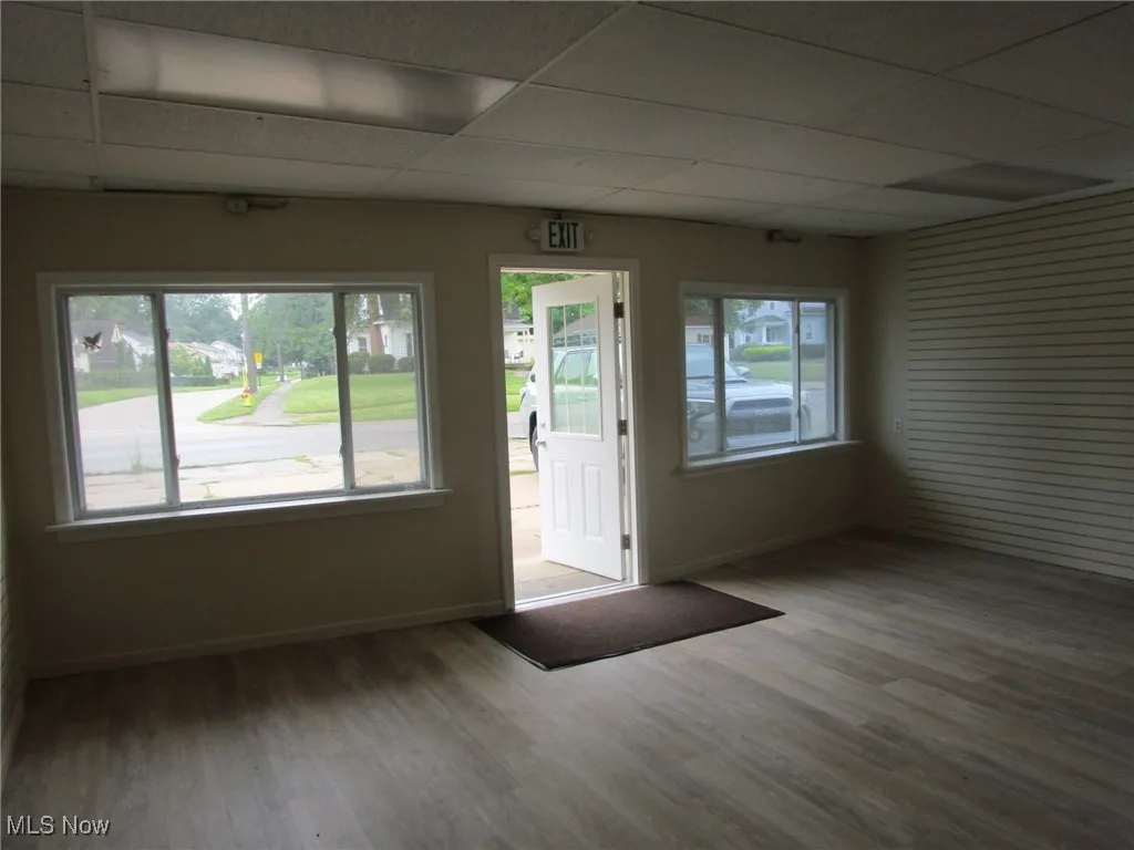 View of 18x17 front lobby area of commercial building