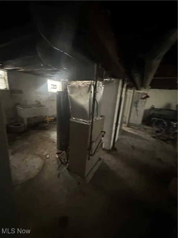 Unfinished basement