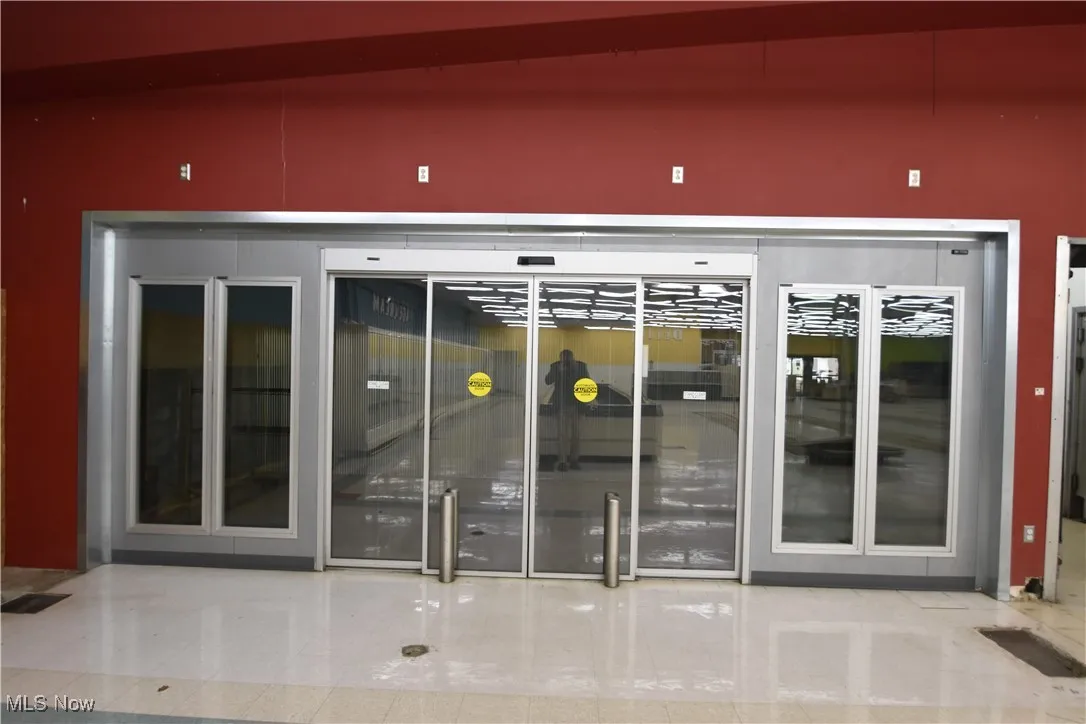 Entry to cooler