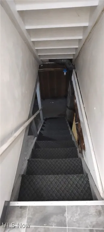 Steps to basement