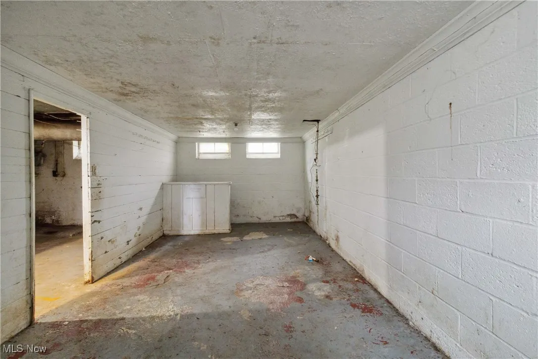 View of basement