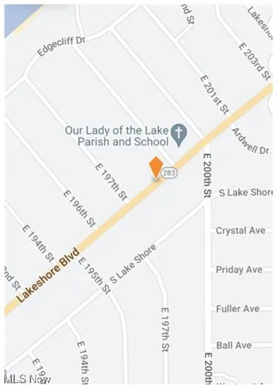 Map location