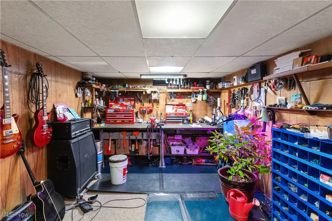 View of storage area