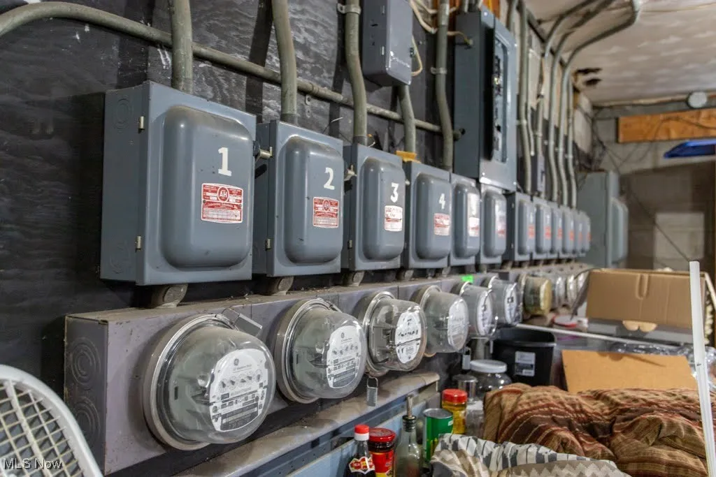Utilities with electric panel