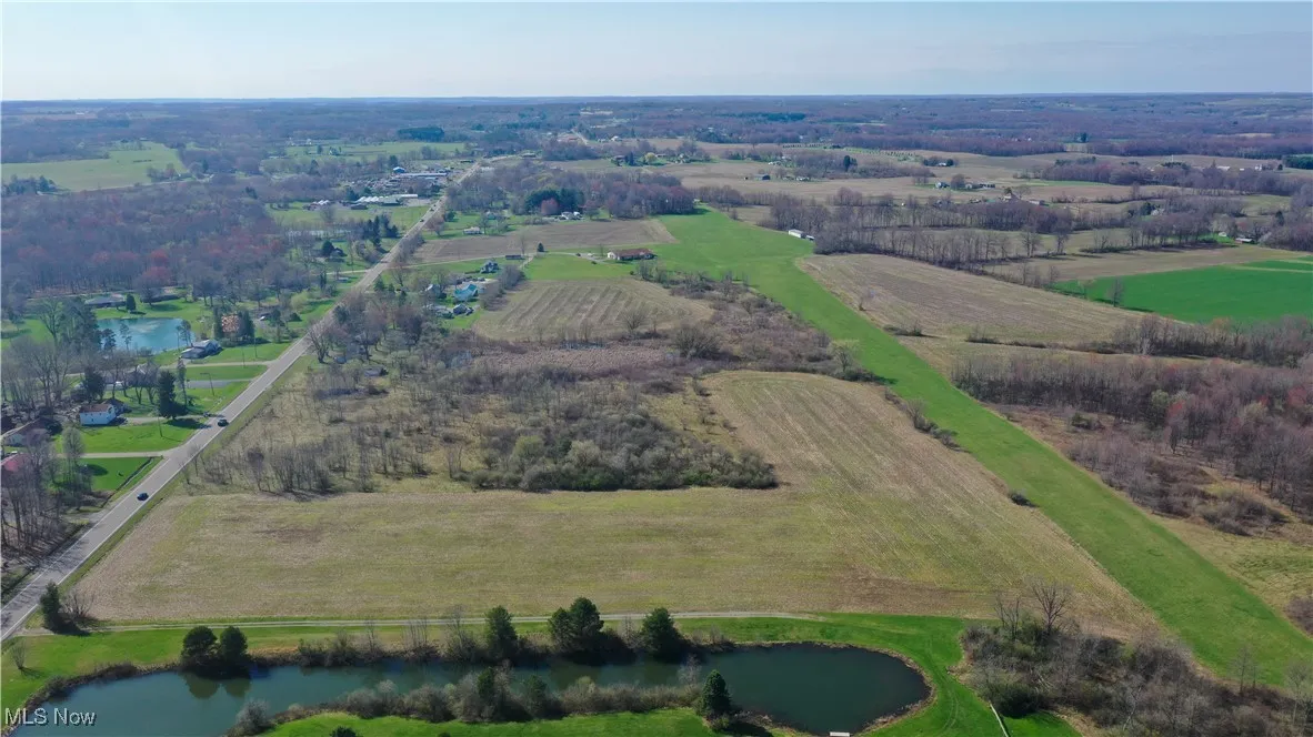 Drone / aerial view with a rural view