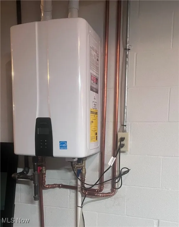 Newer tankless hot water heater recently serviced