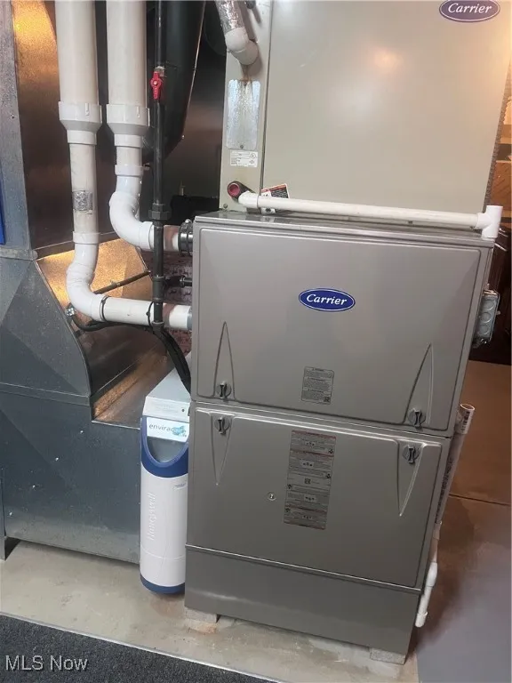 Updated Carrier furnace in 2022 with air cleaner
