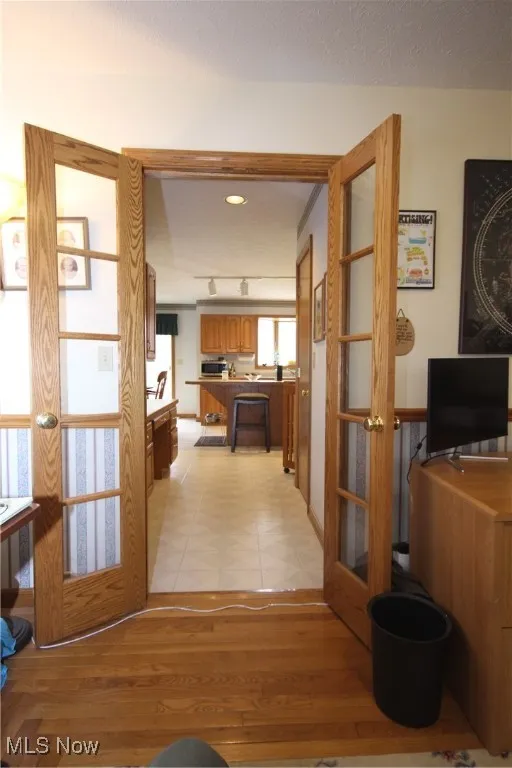 Dining room being used by current owner as an office.