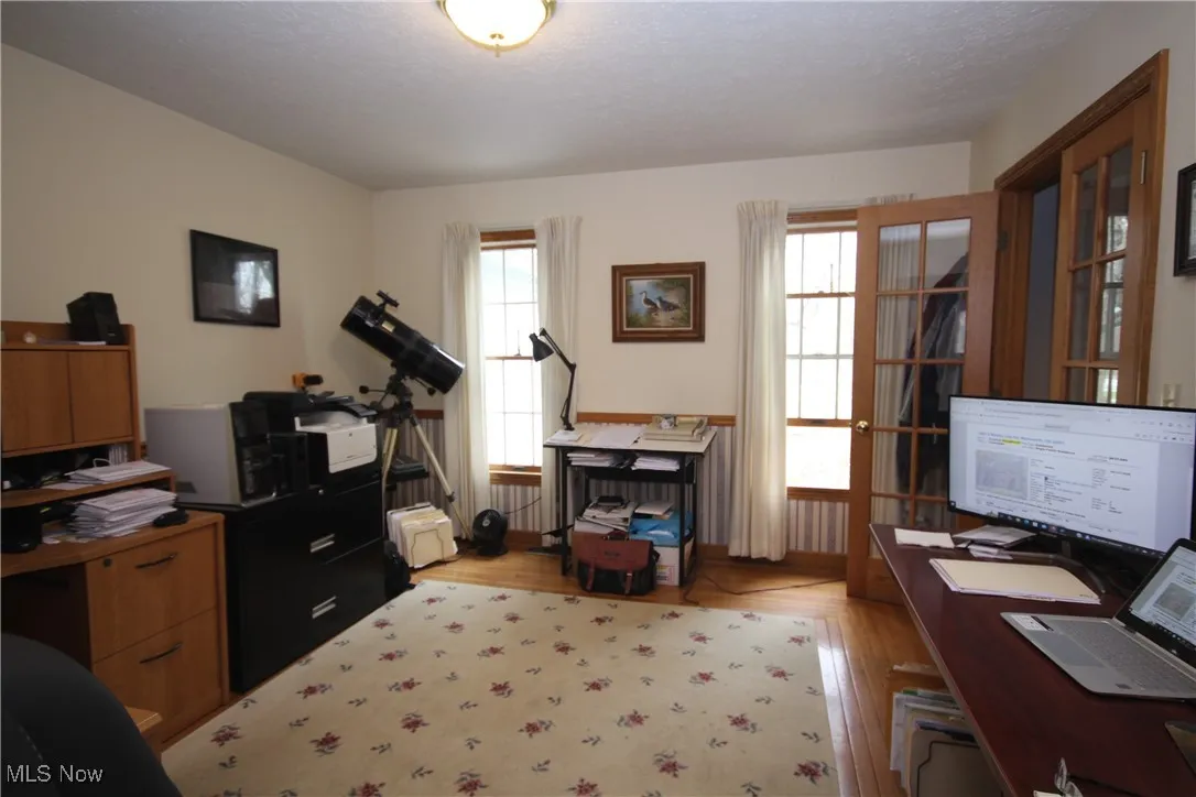 Dining room being used by current owner as an office.
