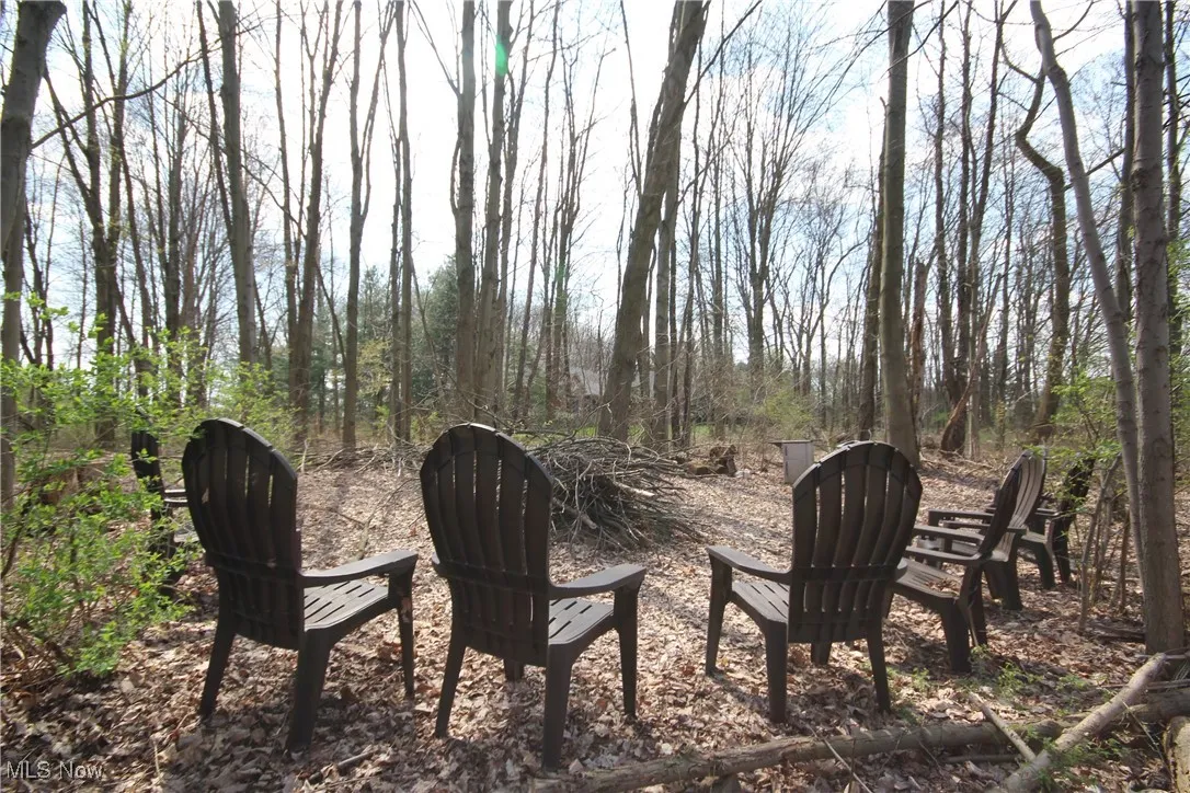 Fire ring gathering area