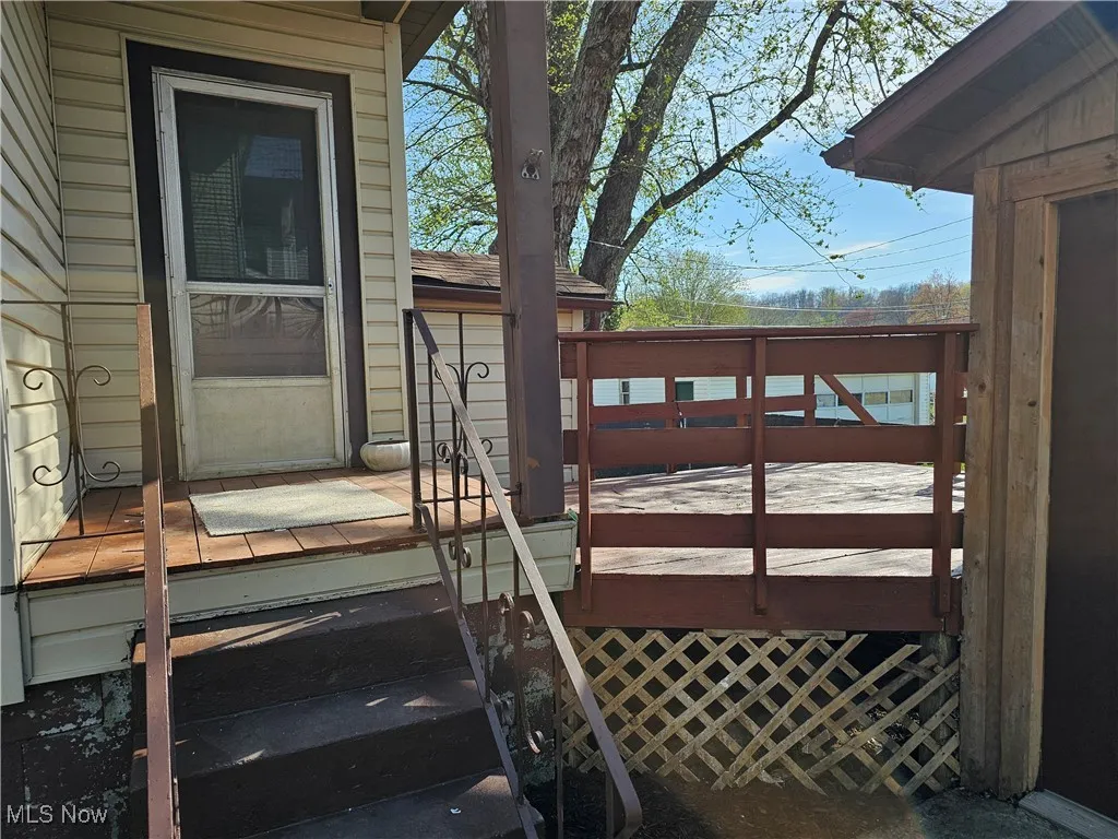 View of deck