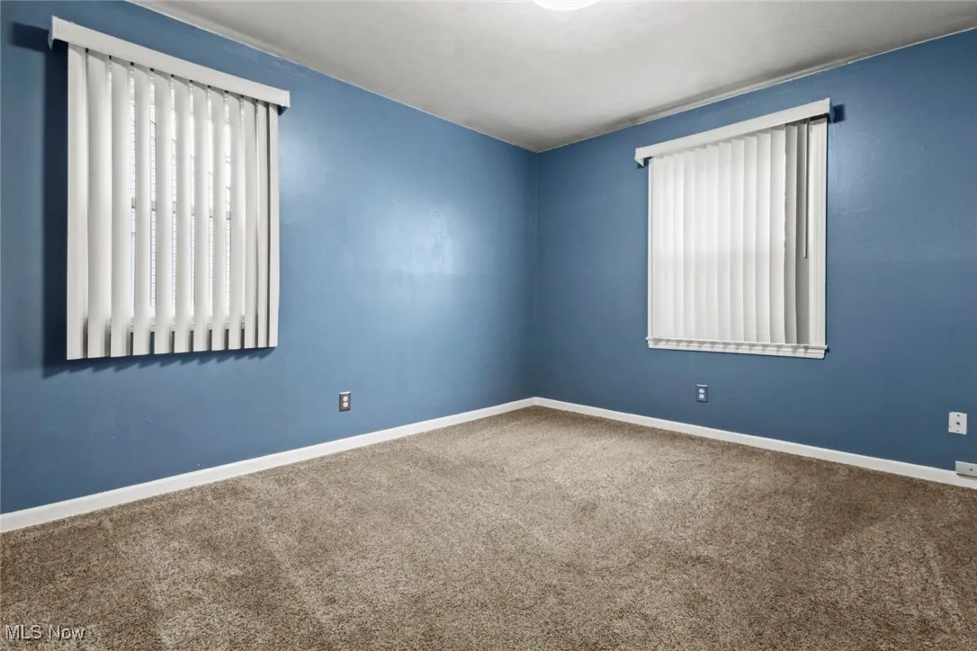 Spare room with carpet floors and healthy amount of natural light