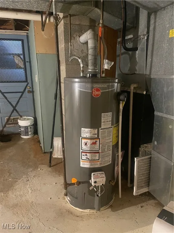 Utilities featuring water heater