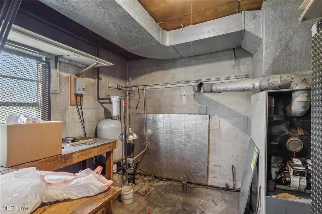 View of utility room