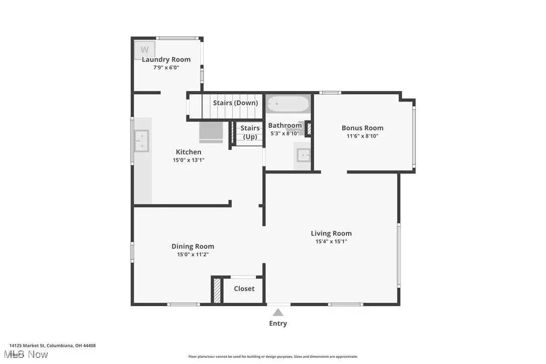 View of layout