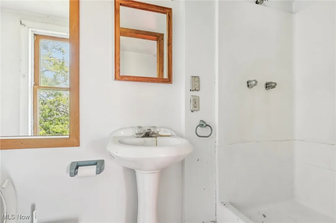 Bathroom with walk in shower