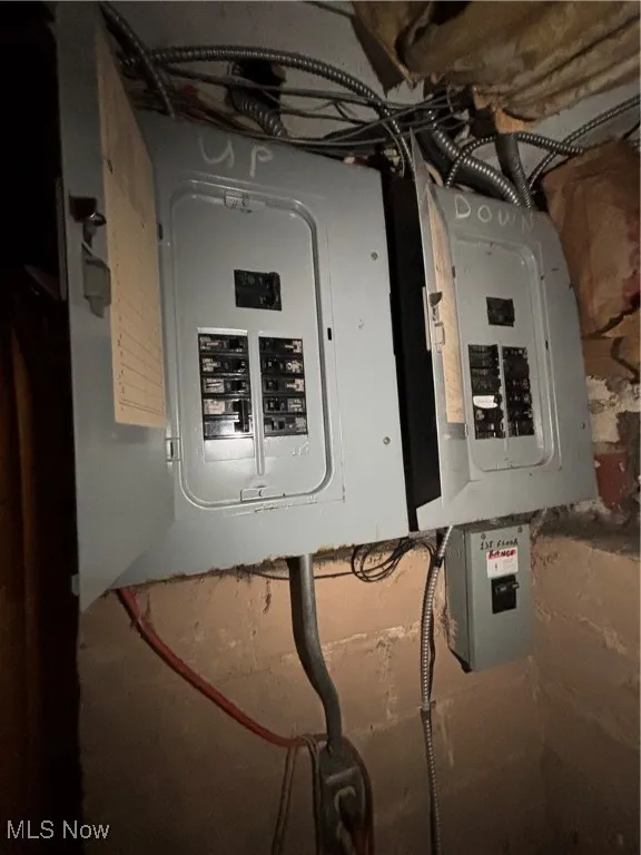 Utilities with electric panel