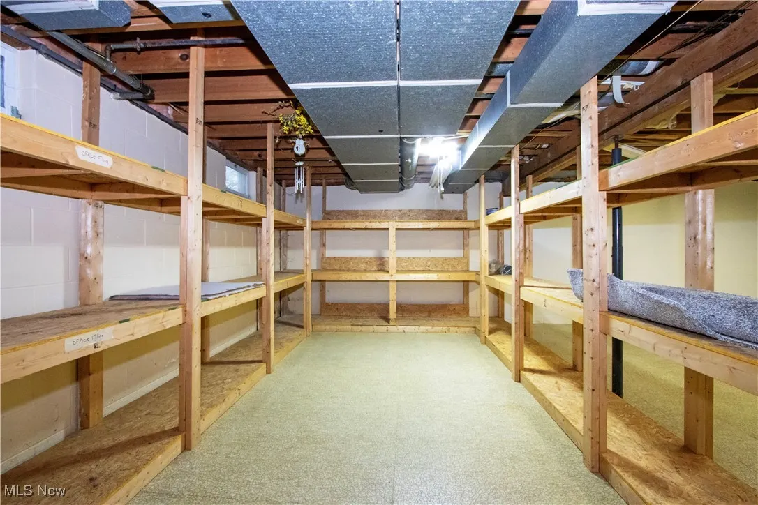 View of storage
