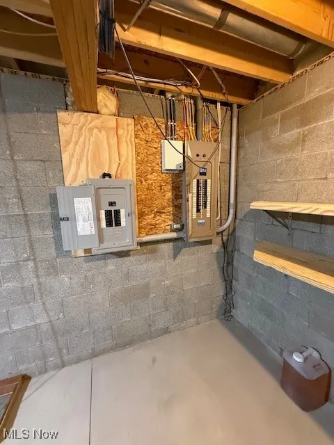 Utilities featuring electric panel