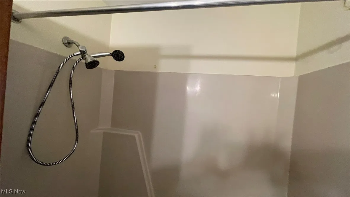 Interior details with walk in shower